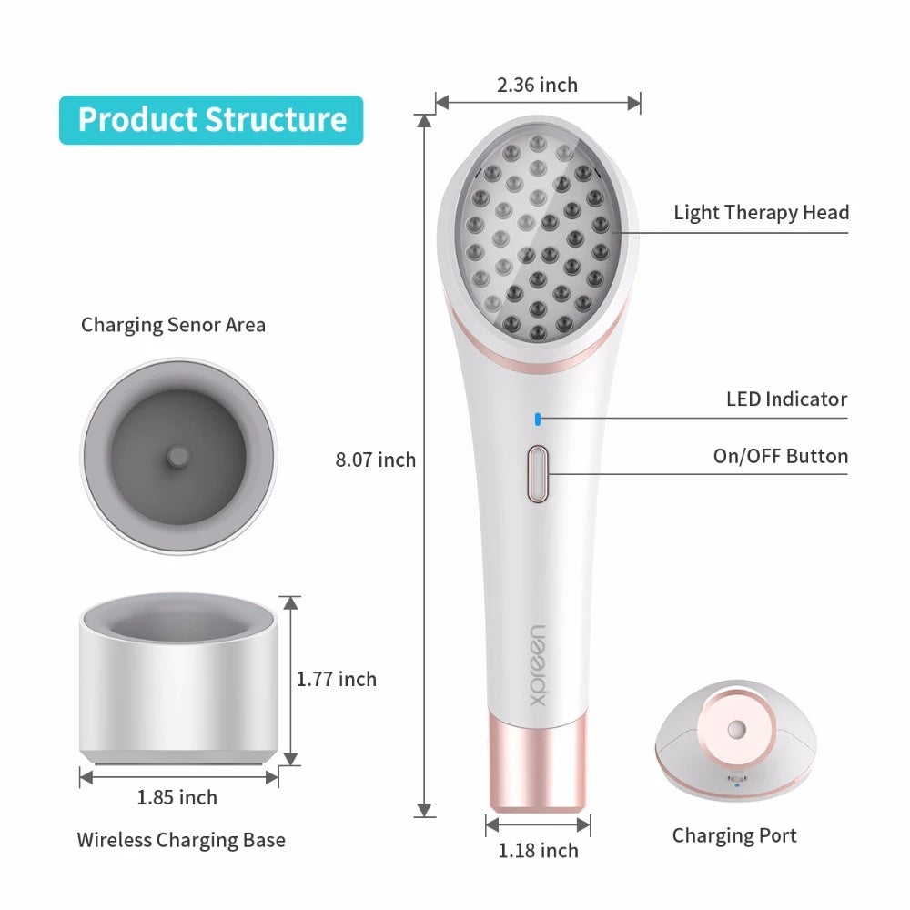 Acne Light Therapy Treatment Device