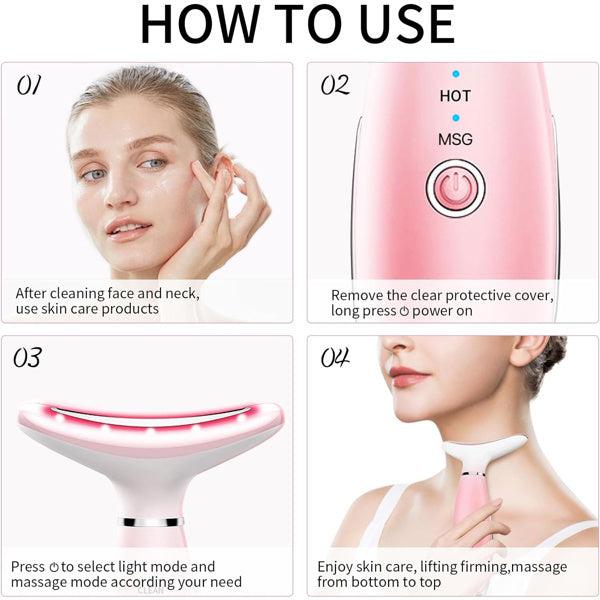 Facial And Neck MassagerDevice